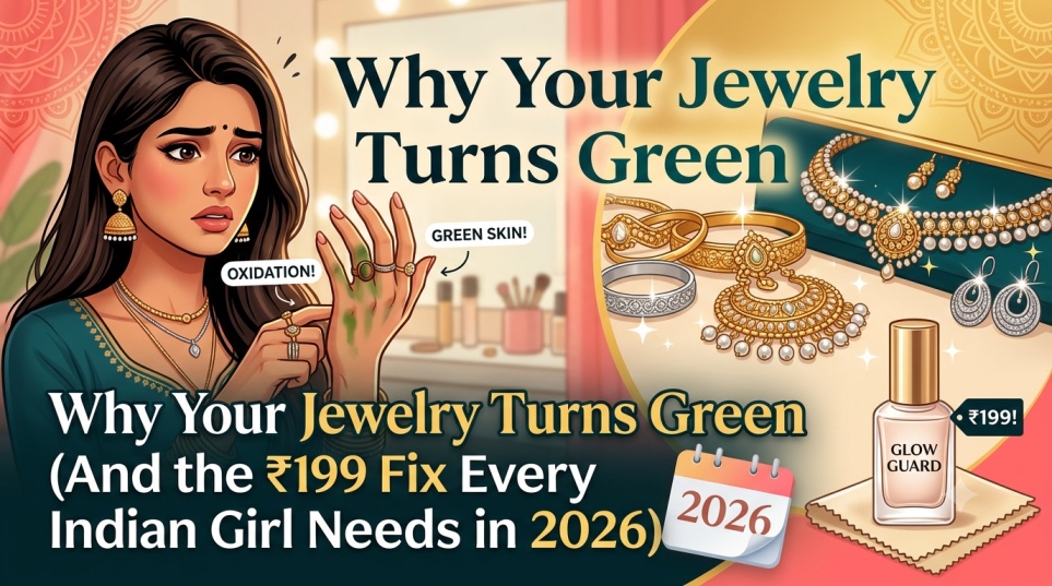Why Your Jewelry Turns Green (And the ₹199 Fix Every Indian Girl Needs in 2026)