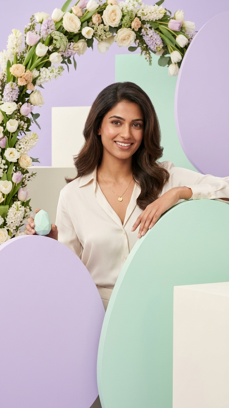 Minimal Gold Disc Pendant Necklace - Additional View 2