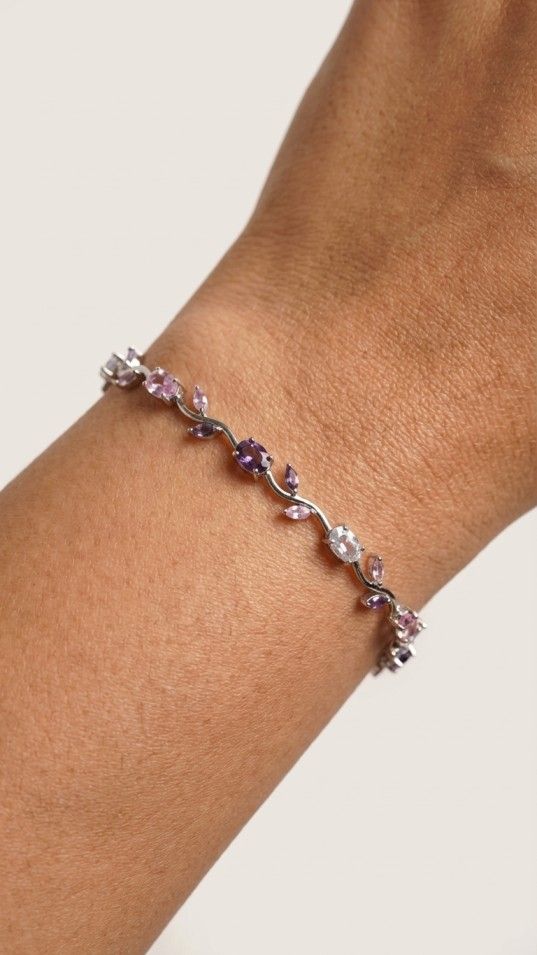 Blossom Vine Stone Bracelet - Thumbnail 3